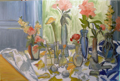 Step 4, more washes and laying in of color