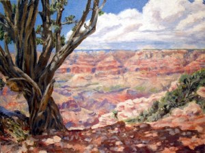 Grand Canyon Moran Point - Final  18 x 24 oil on canvas