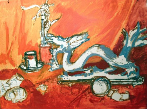 Lucky Red 2 - first washes