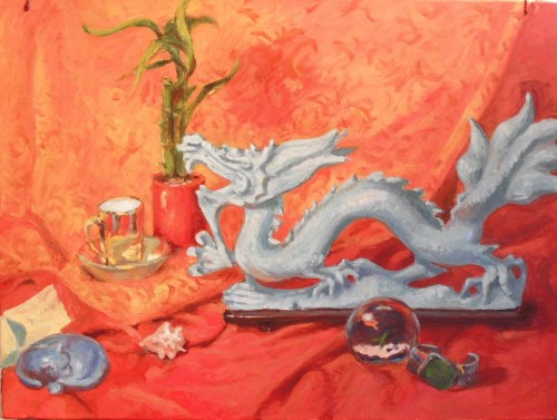 Lucky Red 2 - adding more details.  This is the 85% mark when all that is left is to tweak the details.