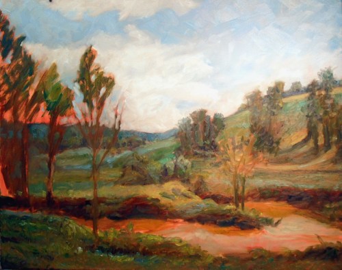 Most of the color is laid in now