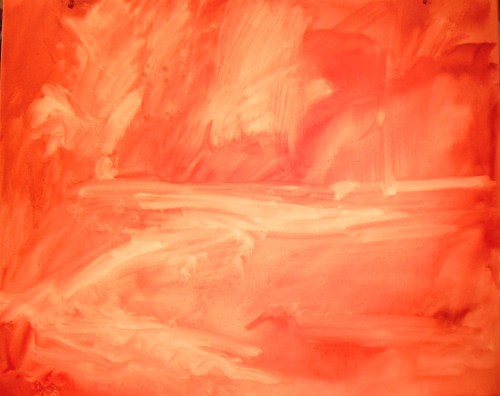 Ritter Creek - toned canvas