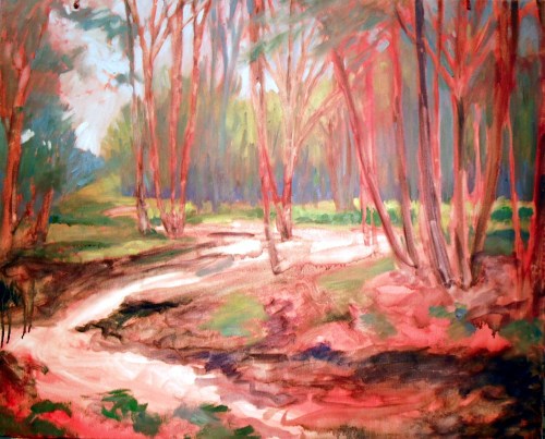 Ritter Creek, step 3, adding color now