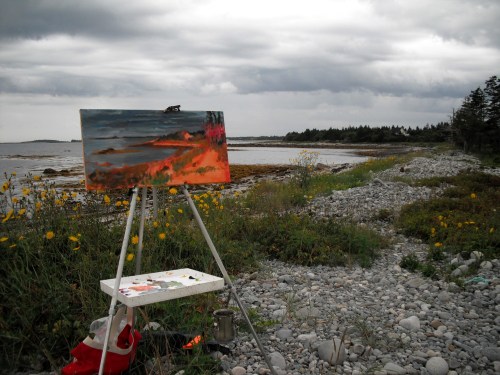 Nova Scotia Beach, Storm  Coming