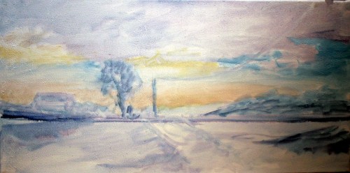 Winter in Mentor, second step