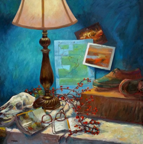 HikinginCrawfordCounty30x30oiloncanvas